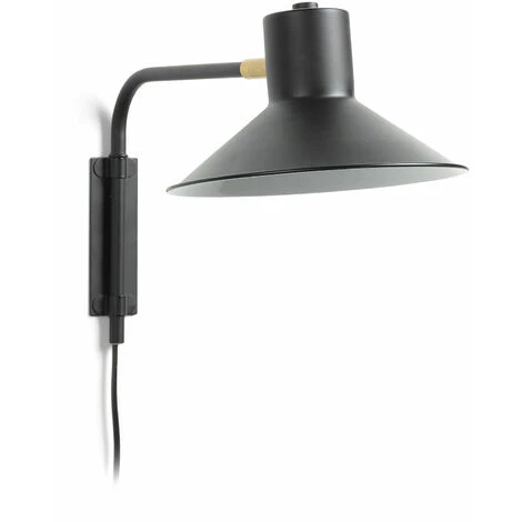 Kave Home - Applique Aria Petit Noir - Noir 3 Kave Home - Applique Aria Petit Noir - Noir