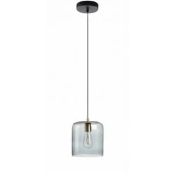 Kave Home - Lampe Suspension Yanna - Gris