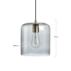 Kave Home - Lampe Suspension Yanna - Gris 9 Kave Home - Lampe Suspension Yanna - Gris -KAVE HOME Soldes 2022 12436571 4