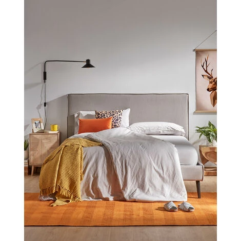 Kave Home - Table De Chevet Sarah 42 X 60 Cm Avec Porte En Bois Massif De Manguier - Naturel 5 Kave Home - Table De Chevet Sarah 42 X 60 Cm Avec Porte En Bois Massif De Manguier - Naturel – Image 3