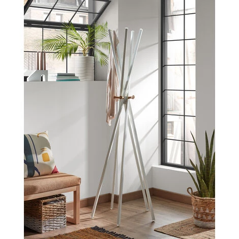 Kave Home - Porte-manteaux Chelsey 170 Cm Blanc - Blanc 4 Kave Home - Porte-manteaux Chelsey 170 Cm Blanc - Blanc – Image 2