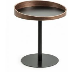 Kave Home - Table D'appoint Kaori Ø 46 Cm FSC MIX Credit - Naturel