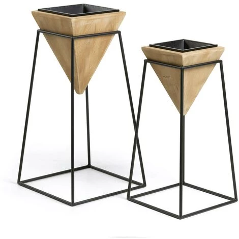 Kave Home - Set Stared De 2 Cache-pots - Naturel 3 Kave Home - Set Stared De 2 Cache-pots - Naturel