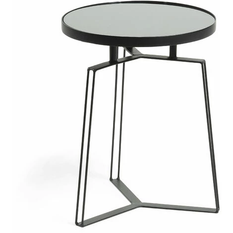 Kave Home - Table D'appoint Radim Ø 40 Cm - Noir 3 Kave Home - Table D'appoint Radim Ø 40 Cm - Noir