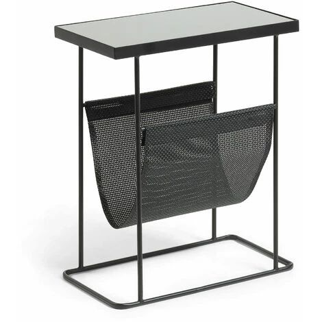 Kave Home - Table D'appoint Vivienne 45 X 25 Cm - Noir 3 Kave Home - Table D'appoint Vivienne 45 X 25 Cm - Noir