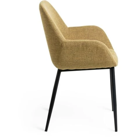Kave Home - Chaise Konna Moutarde - Moutarde 4 Kave Home - Chaise Konna Moutarde - Moutarde – Image 2