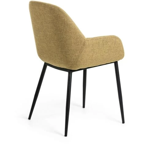 Kave Home - Chaise Konna Moutarde - Moutarde 5 Kave Home - Chaise Konna Moutarde - Moutarde – Image 3