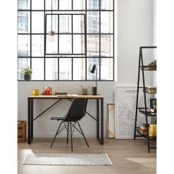 Kave Home - Chaise Lionela Polyuréthane Noir - Noir -KAVE HOME Soldes 2022 12436956 4