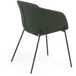 Kave Home - Chaise Yvette Laine Verte - Vert -KAVE HOME Soldes 2022 12436958 3