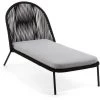 Kave Home - Chaise Longue Shann - Noir 2 Kave Home - Chaise Longue Shann - Noir -KAVE HOME Soldes 2022 12437006 1