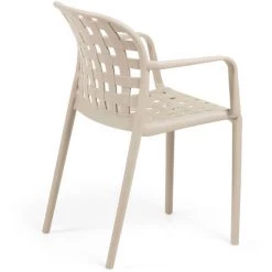 Kave Home - Chaise Isa Beige - Beige 8 Kave Home - Chaise Isa Beige - Beige -KAVE HOME Soldes 2022 12437016 3