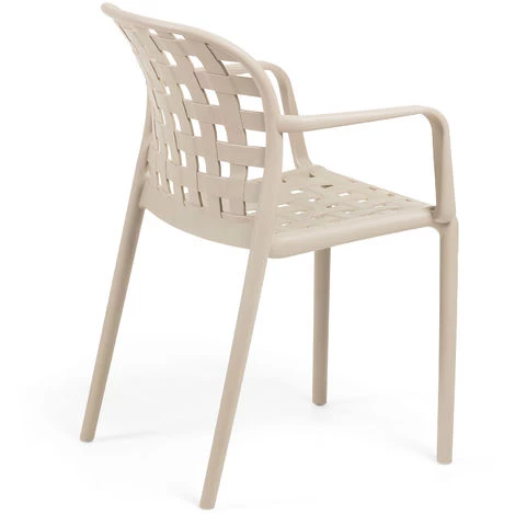 Kave Home - Chaise Isa Beige - Beige 5 Kave Home - Chaise Isa Beige - Beige – Image 3