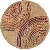 Kave Home - Tapis Rond Graciela En Jute Et Coton Multicolore Ø 100 Cm - Multicolore 1 Kave Home - Tapis Rond Graciela En Jute Et Coton Multicolore Ø 100 Cm - Multicolore -KAVE HOME Soldes 2022 12437150 1