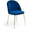 Kave Home - Chaise Ivonne Velours Bleu - Bleu 2 Kave Home - Chaise Ivonne Velours Bleu - Bleu -KAVE HOME Soldes 2022 12437216 1