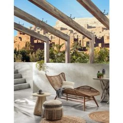 Kave Home - Table D'appoint Jeanette En Teck Massif Ø 50 Cm - Naturel 6 Kave Home - Table D'appoint Jeanette En Teck Massif Ø 50 Cm - Naturel -KAVE HOME Soldes 2022 12437227 2