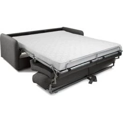 Kave Home - Canapé-lit Kymoon 3 Places Gris Foncé Avec Accoudoirs Et Matelas En Mousse De Polyuréthane (160 Cm) - Noir 8 Kave Home - Canapé-lit Kymoon 3 Places Gris Foncé Avec Accoudoirs Et Matelas En Mousse De Polyuréthane (160 Cm) - Noir -KAVE HOME Soldes 2022 12437264 3