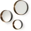 Kave Home - Lot De 3 Miroirs Wilton Ronds Ø 35 / Ø 30 / Ø 23 Cm En Métal - Noir 2 Kave Home - Lot De 3 Miroirs Wilton Ronds Ø 35 / Ø 30 / Ø 23 Cm En Métal - Noir -KAVE HOME Soldes 2022 12437277 1