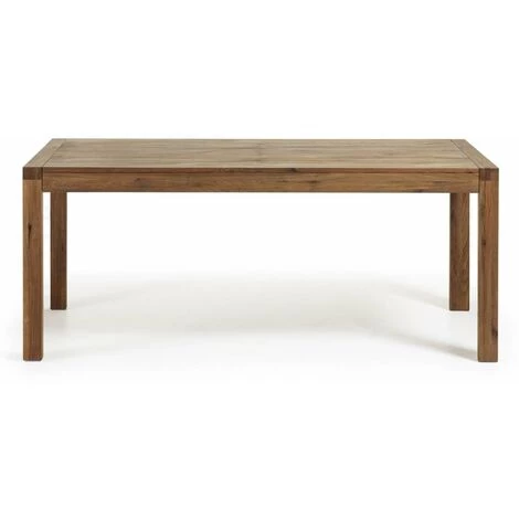 Kave Home - Table De Salle à Manger Extensible Briva Rectangulaire 180 (230) X 90 Cm En Bois De Chêne - Naturel 4 Kave Home - Table De Salle à Manger Extensible Briva Rectangulaire 180 (230) X 90 Cm En Bois De Chêne - Naturel – Image 2