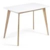 Kave Home - Table De Salle à Manger Anit Rectangulaire 120 X 75 Cm Blanc Avec Pieds En Bois De Frêne - Blanc 1 Kave Home - Table De Salle à Manger Anit Rectangulaire 120 X 75 Cm Blanc Avec Pieds En Bois De Frêne - Blanc -KAVE HOME Soldes 2022 12437434 1