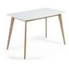 Kave Home - Table De Salle à Manger Anit Rectangulaire 140 X 80 Cm Blanc Avec Pieds En Bois De Frêne - Blanc 1 Kave Home - Table De Salle à Manger Anit Rectangulaire 140 X 80 Cm Blanc Avec Pieds En Bois De Frêne - Blanc -KAVE HOME Soldes 2022 12437448 1