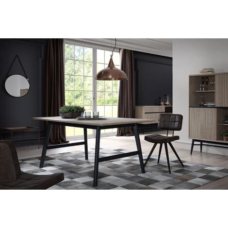 Kave Home - Miroir Mural Raintre Noir Rond Ø 50 Cm En Métal Noir Avec Anse En Cuir Synthétique - Noir 4 Kave Home - Miroir Mural Raintre Noir Rond Ø 50 Cm En Métal Noir Avec Anse En Cuir Synthétique - Noir – Image 2