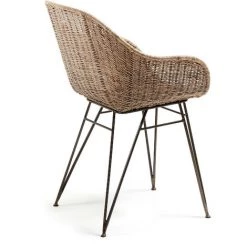 Kave Home - Chaise De Salle à Manger Chart En Rotin Et Pieds En Acier - Naturel 9 Kave Home - Chaise De Salle à Manger Chart En Rotin Et Pieds En Acier - Naturel -KAVE HOME Soldes 2022 12437625 3
