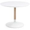 Kave Home - Table De Salle à Manger Trick Ronde Ø 100 Cm Blanc Avec Pied En Bois De Frêne Et Acier Blanc - Blanc 2 Kave Home - Table De Salle à Manger Trick Ronde Ø 100 Cm Blanc Avec Pied En Bois De Frêne Et Acier Blanc - Blanc -KAVE HOME Soldes 2022 12437656 1