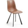 Kave Home - Chaise De Salle à Manger Trap Marron En Polyuréthane Avec Pieds En Acier 2 Kave Home - Chaise De Salle à Manger Trap Marron En Polyuréthane Avec Pieds En Acier -KAVE HOME Soldes 2022 12437716 1