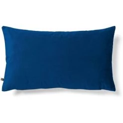 Kave Home - Housse Coussin Lita 30x50 Cm Velours Bleu