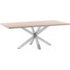 Kave Home - Table De Salle à Manger Argo Rectangulaire 180 X 100 Cm En Mélamine Et Pieds En Acier Inoxydable - Naturel 2 Kave Home - Table De Salle à Manger Argo Rectangulaire 180 X 100 Cm En Mélamine Et Pieds En Acier Inoxydable - Naturel -KAVE HOME Soldes 2022 12516780 1