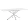 Kave Home - Table De Salle à Manger Argo Rectangulaire 160 X 100 Cm En Mélamine Et Pieds En Acier Blanc - Blanc 2 Kave Home - Table De Salle à Manger Argo Rectangulaire 160 X 100 Cm En Mélamine Et Pieds En Acier Blanc - Blanc -KAVE HOME Soldes 2022 12984515 1