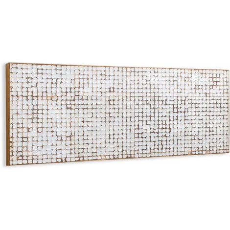 Kave Home - Tête De Lit Kron Blanc 174 X 60 Cm En Morceaux De Noix De Coco Avec Finition Blanche Pour Un Lit De 150 O 160 Cm - Blanc 3 Kave Home - Tête De Lit Kron Blanc 174 X 60 Cm En Morceaux De Noix De Coco Avec Finition Blanche Pour Un Lit De 150 O 160 Cm - Blanc