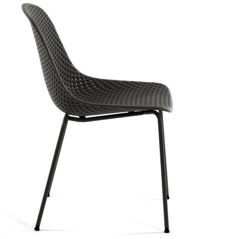 Kave Home - Chaise De Jardin Quinby Gris - Gris 4 Kave Home - Chaise De Jardin Quinby Gris - Gris – Image 2