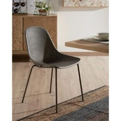 Kave Home - Chaise De Jardin Quinby Gris - Gris 10 Kave Home - Chaise De Jardin Quinby Gris - Gris -KAVE HOME Soldes 2022 13833287 4