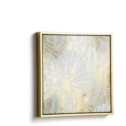 Kave Home - Tableau Imogen 40 X 40 Cm Doré - Doré
