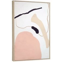 Kave Home - Tableau Xooc 60 X 90 Cm Corail - Rose