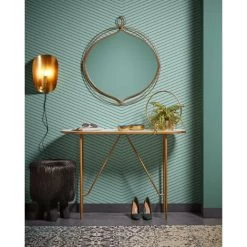 Kave Home - Console Elisenda 110 X 76 Cm - Doré 8 Kave Home - Console Elisenda 110 X 76 Cm - Doré -KAVE HOME Soldes 2022 14119246 3