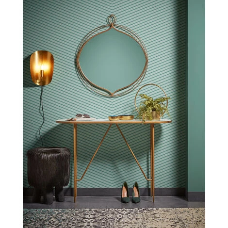 Kave Home - Console Elisenda 110 X 76 Cm - Doré 5 Kave Home - Console Elisenda 110 X 76 Cm - Doré – Image 3