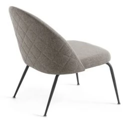 Kave Home - Fauteuil Ivonne Gris - Gris 9 Kave Home - Fauteuil Ivonne Gris - Gris -KAVE HOME Soldes 2022 14244847 3