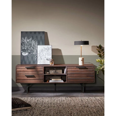 Kave Home - Lampe De Table Phant - Noir 4 Kave Home - Lampe De Table Phant - Noir – Image 2