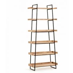 KAVE HOME Soldes 2022 40 Kave Home - Étagère Basi 80 X 185 Cm - Naturel