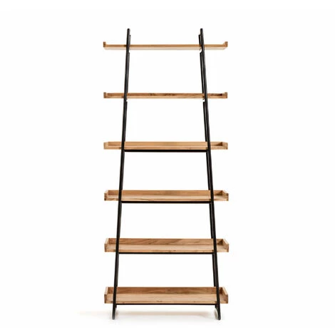 Kave Home - Étagère Basi 80 X 185 Cm - Naturel 4 Kave Home - Étagère Basi 80 X 185 Cm - Naturel – Image 2