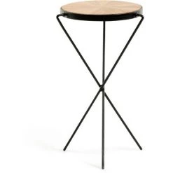 Kave Home - Table D'appoint Ayumi Ø 32 Cm - Naturel