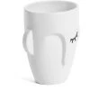 Kave Home - Vase Amenna Petit Format - Blanc