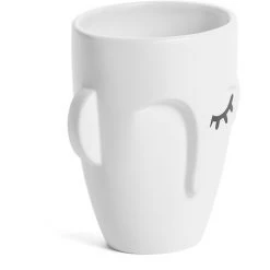 Kave Home - Vase Amenna Petit Format - Blanc