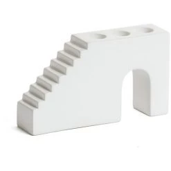 Kave Home - Bougeoir Anteia En Céramique Blanc - Blanc