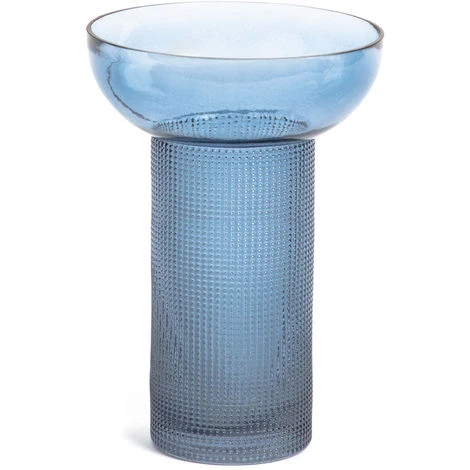 Kave Home - Vase Bahie Grand Format - Bleu 3 Kave Home - Vase Bahie Grand Format - Bleu