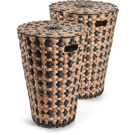 Kave Home - Set De 2 Paniers Cumberland 55 Cm / 59 Cm - Naturel 3 Kave Home - Set De 2 Paniers Cumberland 55 Cm / 59 Cm - Naturel