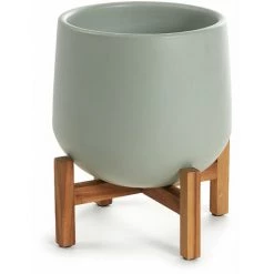 Kave Home - Cache-pot Denpasar Ø 29 Cm - Gris