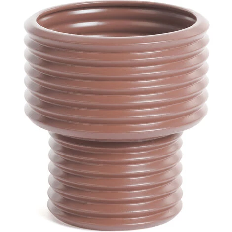 Kave Home - Vase Aleray En Céramique Marron - Marron 3 Kave Home - Vase Aleray En Céramique Marron - Marron